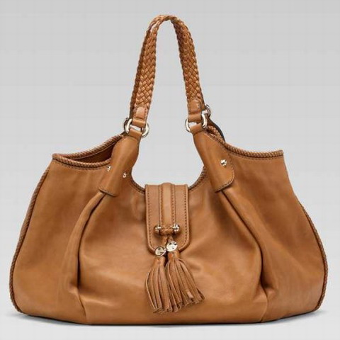 Gucci Outlet Marrakech Medium Shoulder Bag 257029 in cammello Br