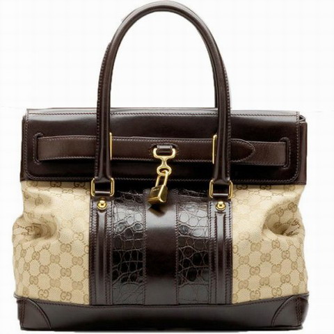 Gucci segreto Media Top Handle Bag 223941 Sabbia / Marrone