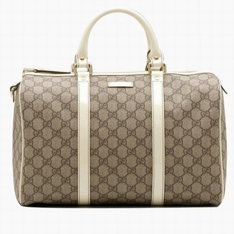 Gucci Joy Medium Boston Bag 193603 Beige / Bianco Sporco