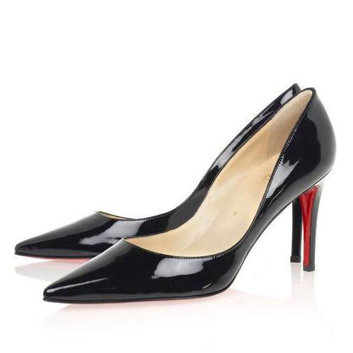 Christian Louboutin Black Pointed Toe Pumps