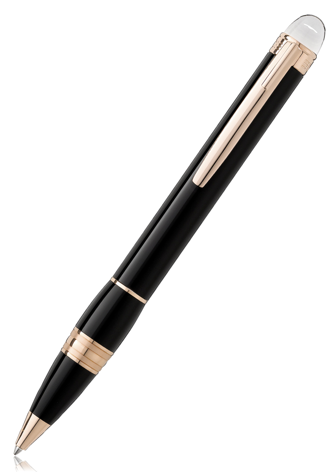 Penna a sfera in resina Montblanc Starwalker Oro Rosso