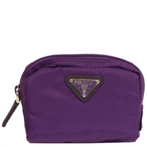 Prada microfibra cosmetici 1N0339 Bag in Purple