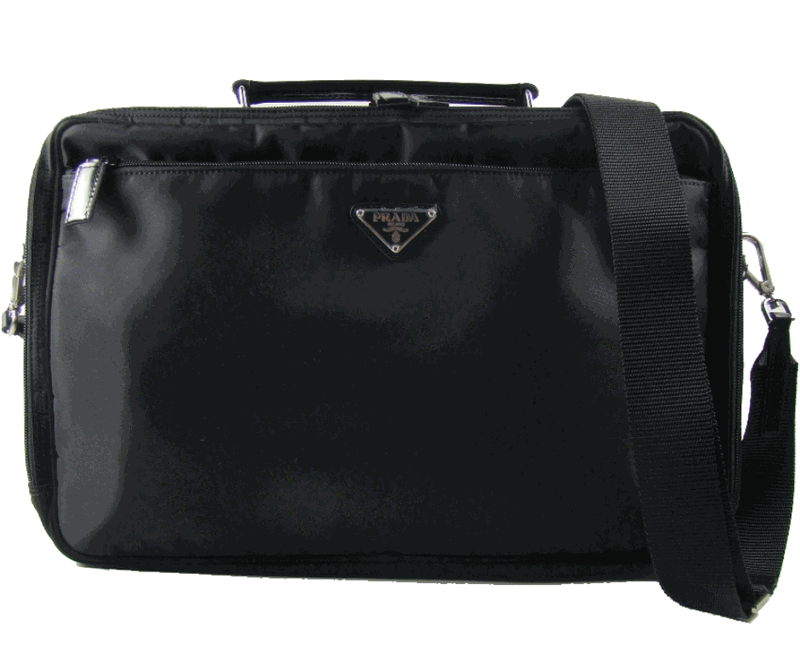 Stile Prada Laptop Briefcase BR2267 in Nero